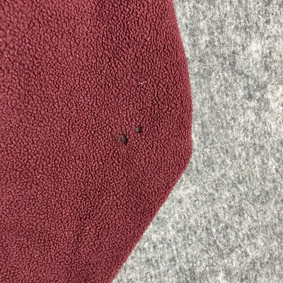 Bass Pro Shops Jacket Mens Size XL Maroon Full Zip Fleece Outdoor Casual Warm - Picture 6 of 8